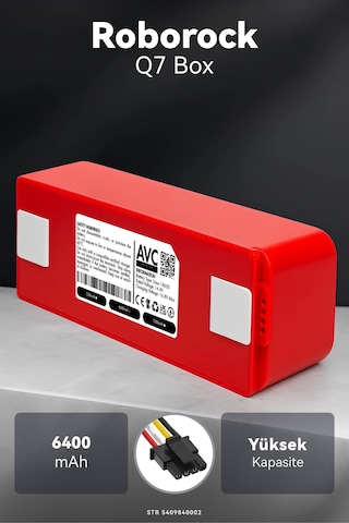 Roborock Q7 6400mah Box Robot Süpürge Bataryası K.k