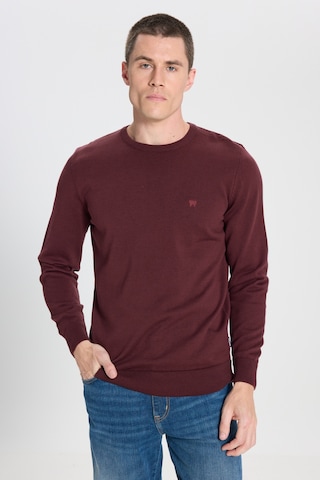 Regular Fit Normal Kesim Bisiklet Yaka Açık Yeşil Triko Kazak W8A02P299 Açık Yeşil