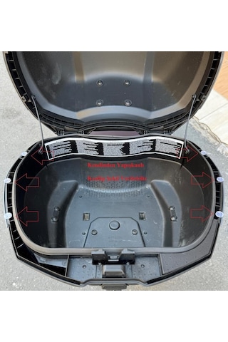 15mins Gürçay Hırdavat Motosiklet Arka Çanta Topcase Ses Kesici Lastik A.bakır - K.bakır