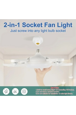 Motion003 Zeki Modern Led Lambalı Dört Başlıklı Fan Çok Fonksiyonlu Tavan Fanı Işıklı Drone Tarzı Çift Fanlı 4 Kanatlı 3 Ayarlı Uzaktan Kumandalı