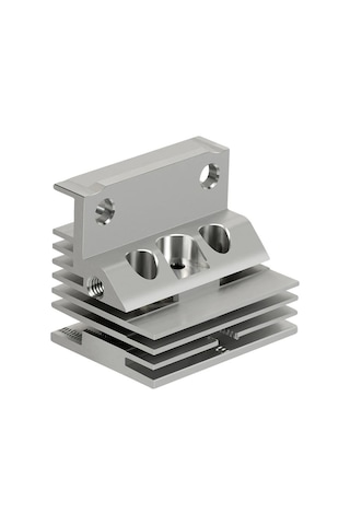 Singree Crealıty K1/k1 Max Uyumlu 3d Yazıcı Ekstruder Isı Sonu Soğutucu, Alüminyum Alloy Soğutma Bloku, Bağımsız Nozzle İçin Uygun