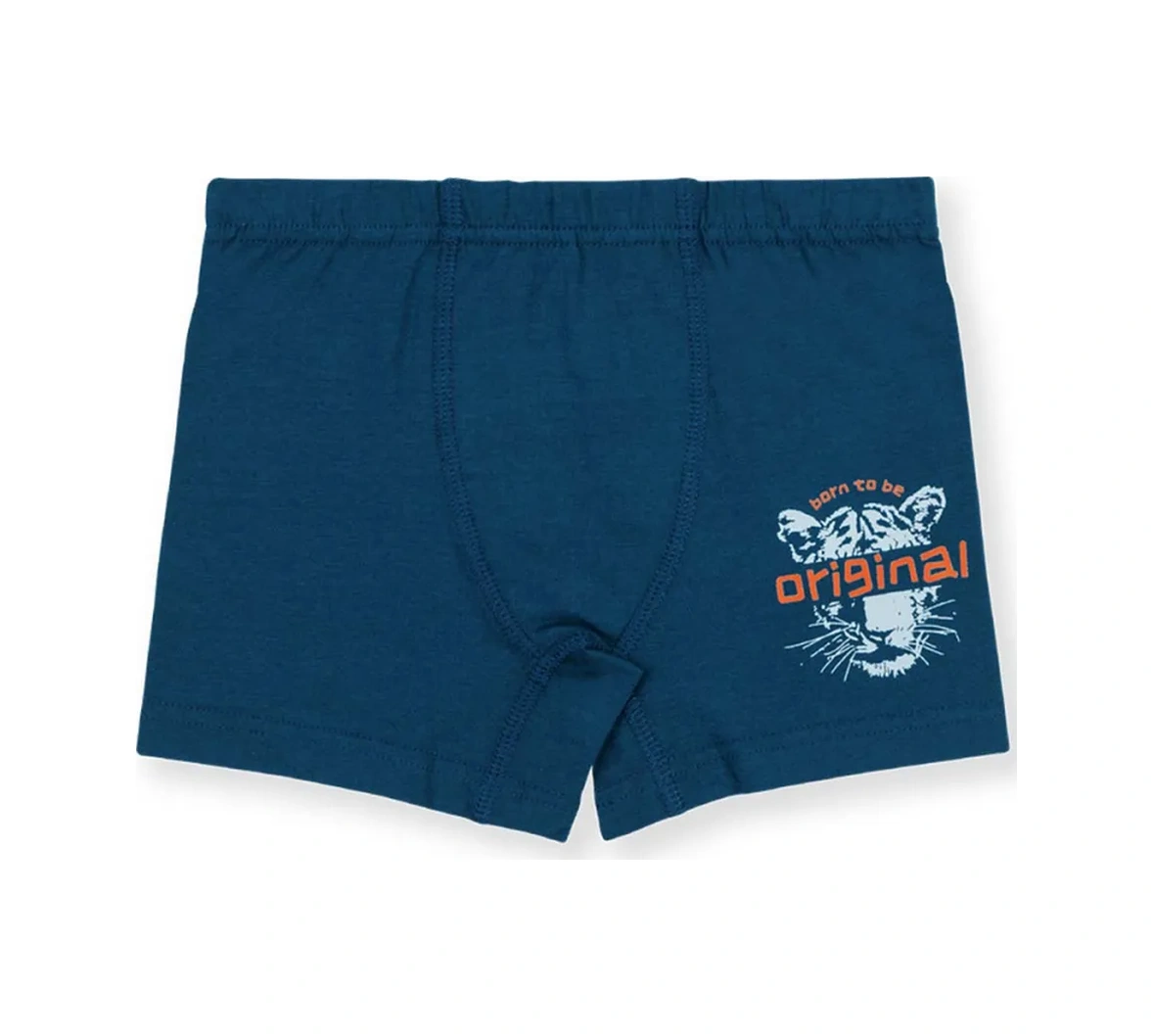 Baykar 3'lü Çocuk Boxer Külot Seti 334591520 Mavi