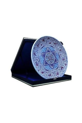 E38 El İşçiliği Çini Tabak - 30 Cm - 6520