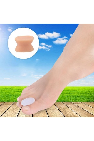 Suntek 2 Adet Toe Bunion Ayırıcı Düzeltici Düzleştirici Jel