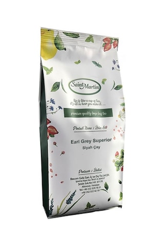 Saint Martin Earl Grey Siyah Çay 250 G Saint Martin Earl Grey Siyah Çay 250 G