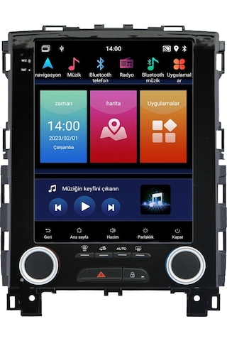 Renault Megane 4 Android Multimedya Sistemi 2016-2023 Crv-4453XDT
