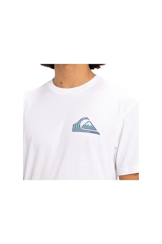 Quiksilver Window Pane Erkek Beyaz Yuvarlak Yaka Tişört Beyaz