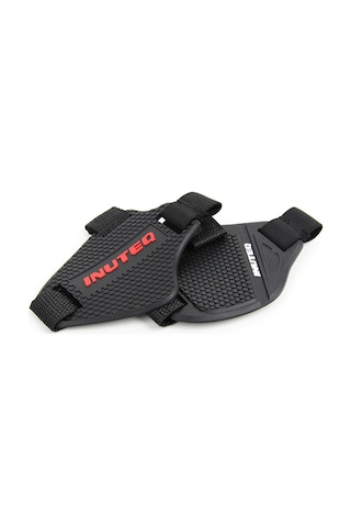 Hangfox Inuteq Motosiklet Off-road Yol Yarışı Ayaklık Koruması: Dayanıklı Malzeme, Kolay Kurulum, Unisex Tasarım Beyaz Yazı, Tek Beden Diğer