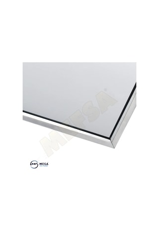 Paslanmaz Krom Metal Plakalık 52.7Cm X 11.5Cm 2 Adet 357558117