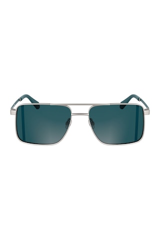 Calvin Klein Jeans Ckj25201s-016 Erkek Güneş Gözlüğü Gümüş
