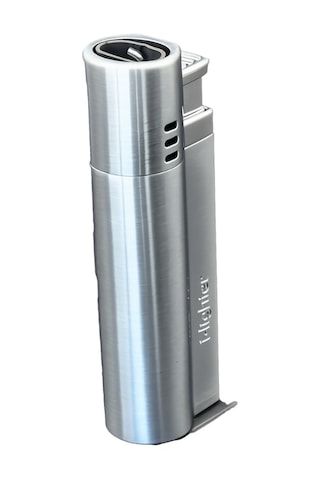 I Lighter Çift Torch Pürmüz Gümüş Puro Çakmağı Trz1212
