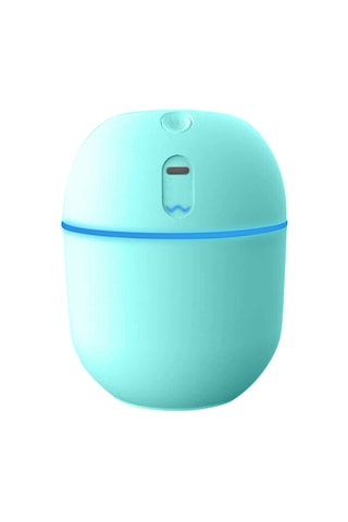 Vkemall Usb Şarjlı Led Işıklı Ev/araç İkili Kullanım Lüftü Nemlendirici Aromatik Yağ Spreyleyici Yeşil Kutulu Paket