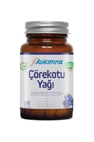 Avicenna Çörek Otu Yağı 1000mg 90 Soft Jel Kapsül Avicenna Çörek Otu Yağı 1000mg 90 Soft Jel Kapsül