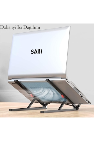 Bix Saiji X2 Taşıma Çantalı Alüminyum Notebook Laptop Standı