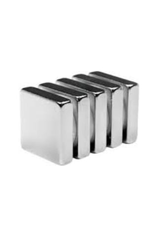 Neodyum Mıknatıs 20x20x5 Mm 5 Adet