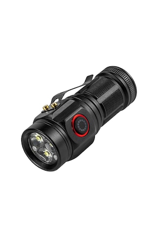 Cbtx W5182 Klipsli Taşınabilir El Feneri, Yüksek Parlaklık 3-led Gece Lambası Pille Çalışan Mini Işık Kamp Balıkçılık İçin