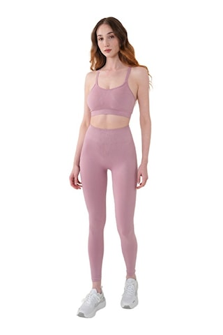 Musclecloth Nova Seamless Push-up Tayt Pembe