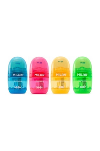 Mılan 4712116 Capsule Look Kalemtraş-silgi Blister