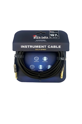 Blacksmith Gold Serıes Instrument Cable Straıght To Straıght 6m