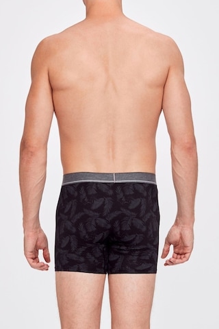 Kom Palmer 2'Li Erkek Boxer Siyah