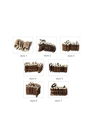 Ranyeek Ahşap Vintage "happy Birthday" Dekoratif Tabela, 15 Adet/set, Ev Ve Dış Mekan Partileri İçin Canlandıran Unsur