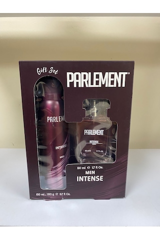 Parlement Intense Erkek Parfüm EDT 50 ML + Intense Erkek Sprey Deodorant 150 ML