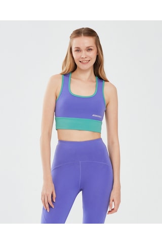 Skechers Performance Coll. W Mid Support Bra Kadın Mor Sporcu Sütyeni S241110-499 Mor