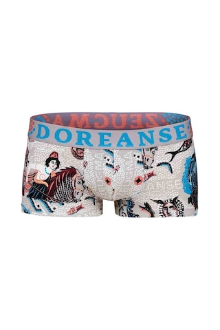 Doreanse Erkek Modal Baskılı Torbalı Renkli Mini Paça Boxer 1701 (543079469)