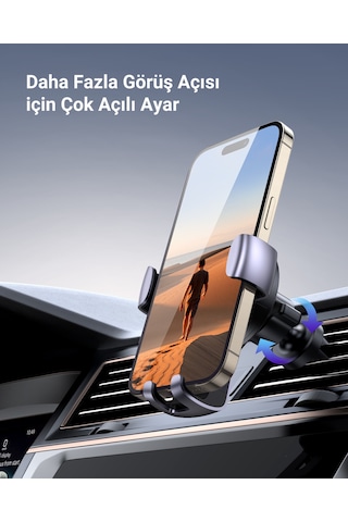 Ugreen Araç İçi Telefon Tutucu Air Vent , Uzay Girişi, 50564