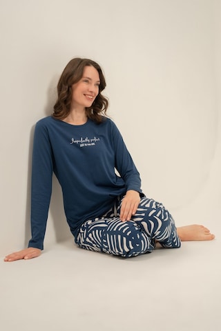 Arnetta Kadın Lacivert Uzun Kol Pijama Takım Ar3764-s-v1 Ar3764-s-v1