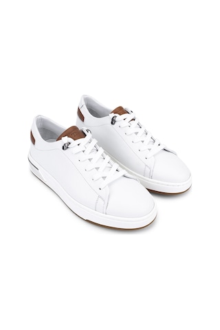 Tamer Tanca Erkek Hakiki Deri Beyaz Sneakers & Spor Ayakkabı 1174 505 Erk Ayk Y26 Beyaz