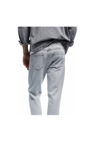 Koton Normal Bel Pamuklu Tapered Fit Jean Pantolon - Joe Jean Gri 6wam40070nd Gri