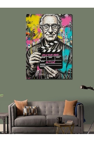 Kanvas Tablo Fikir Açan Adam Posteri 50cmx70cm