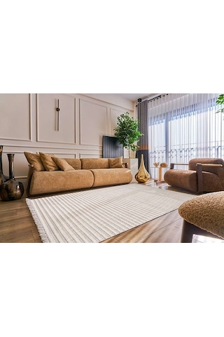 Gümüşsuyu Halı Deco Daisy 16666 Krem