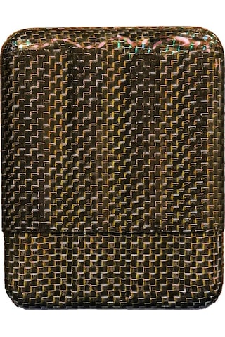 Lubinski Titanium Karbonfiber Toscanello Puro Kılıfı Gold 4lü