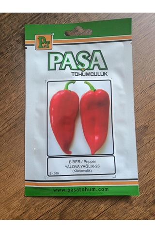 Paşa Tohumculuk Biber Tohumu Yalova Yağlık 5 Gr