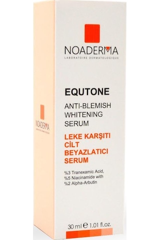 Noaderma Equtone Leke Karşıtı Cilt Beyazlatıcı Serum 30 ML