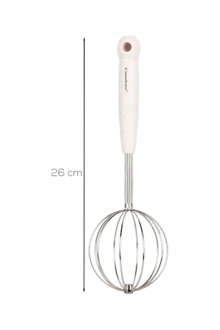 Porsima 1876 Paslanmaz Çelik Çırpıcı Pratik Karıştırıcı Çırpma Teli 26cm