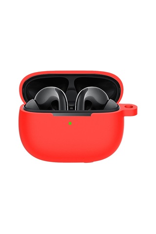 Xiaomi Gürültü Azaltma Pro Flipbuds Pro Kulaklıklar İçin Silikon Koruyucu Kılıf Kırmızı
