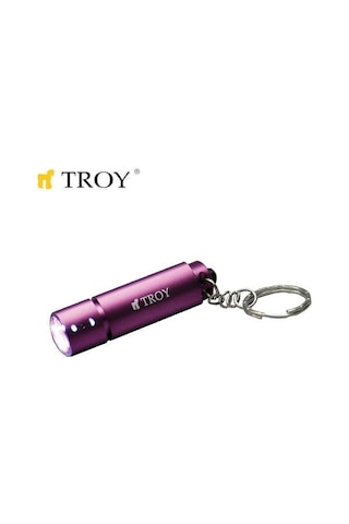Troy 28086 Mini El Feneri Ve Anahtarlık Mor