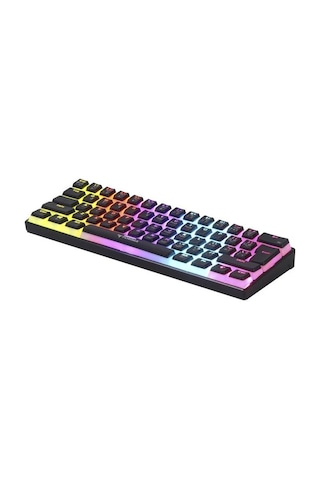 Torima Tk-04 Siyah Mekanik Rgb Işıklı Kablolu Q Klavye Siyah