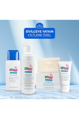Sebamed Clear Face Sivilceye Yatkın Yağlı Ciltler İçin Etkili Siyah Nokta Karşıtı Yüz Temizleme Köpüğü 150 ML