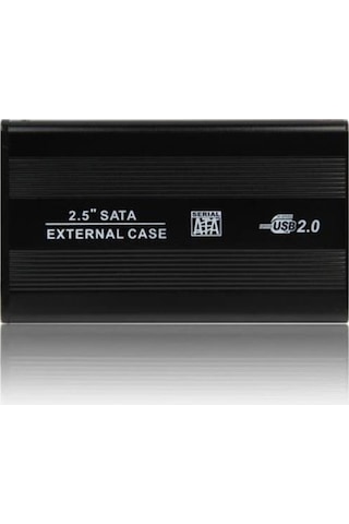 2.5 Hdd Kutusu Usb 2.0 Harici Metal Harddisk Kutu Sata Ssd Disk