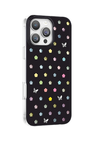 İphone 16 Pro Max Uyumlu Kılıf M-safe Şarj Özellikli Zore Paris Axen Sert Pc Kapak Siyah