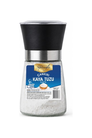 Kaya Tuzu Granül - Değirmen Kapak 200g