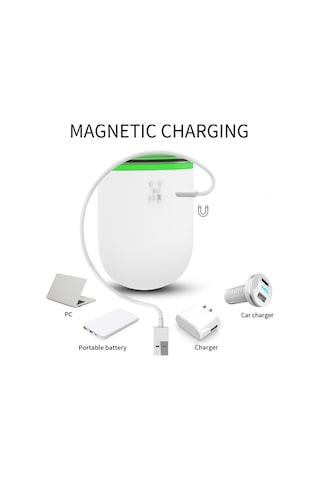 Carmine 9 Modlu Şarj Edilebilir Güçlü Otomatik Penis Pompası Yeşil