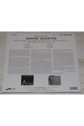 Wayne Shorter - Speak No Evil - 33 LP Albüm ! Ambalajlı