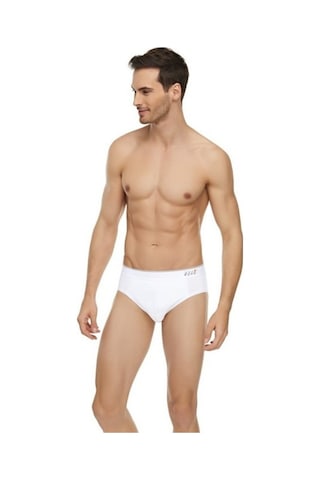 6'Lı Tutku Elit 1351 Erkek Elastan Ince Bel Kemerli Slip