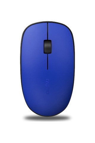 Rapoo M200g 1300 Dpı 3 Tuşlu Sessiz Kablosuz Fare Mavi Diğer