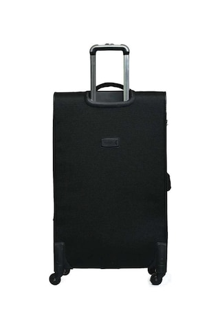 U.s. Polo Assn. Siyah Kumaş Unisex Büyük Boy Valiz Plvlz22804a-b 001